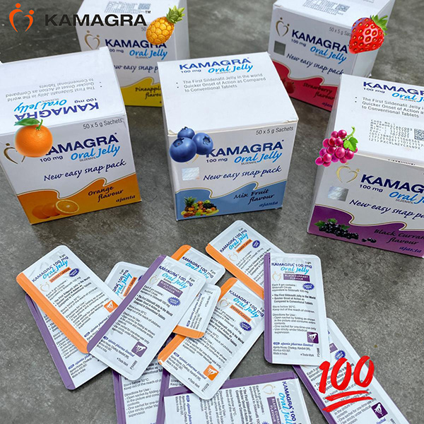 3 doboz Kamagra Oral Gel [100 mg × 150 tasak] a „vásárol 2-t, kap 1 ingyen” promóciót, és 10 perc alatt gyors erekciót érhet el.